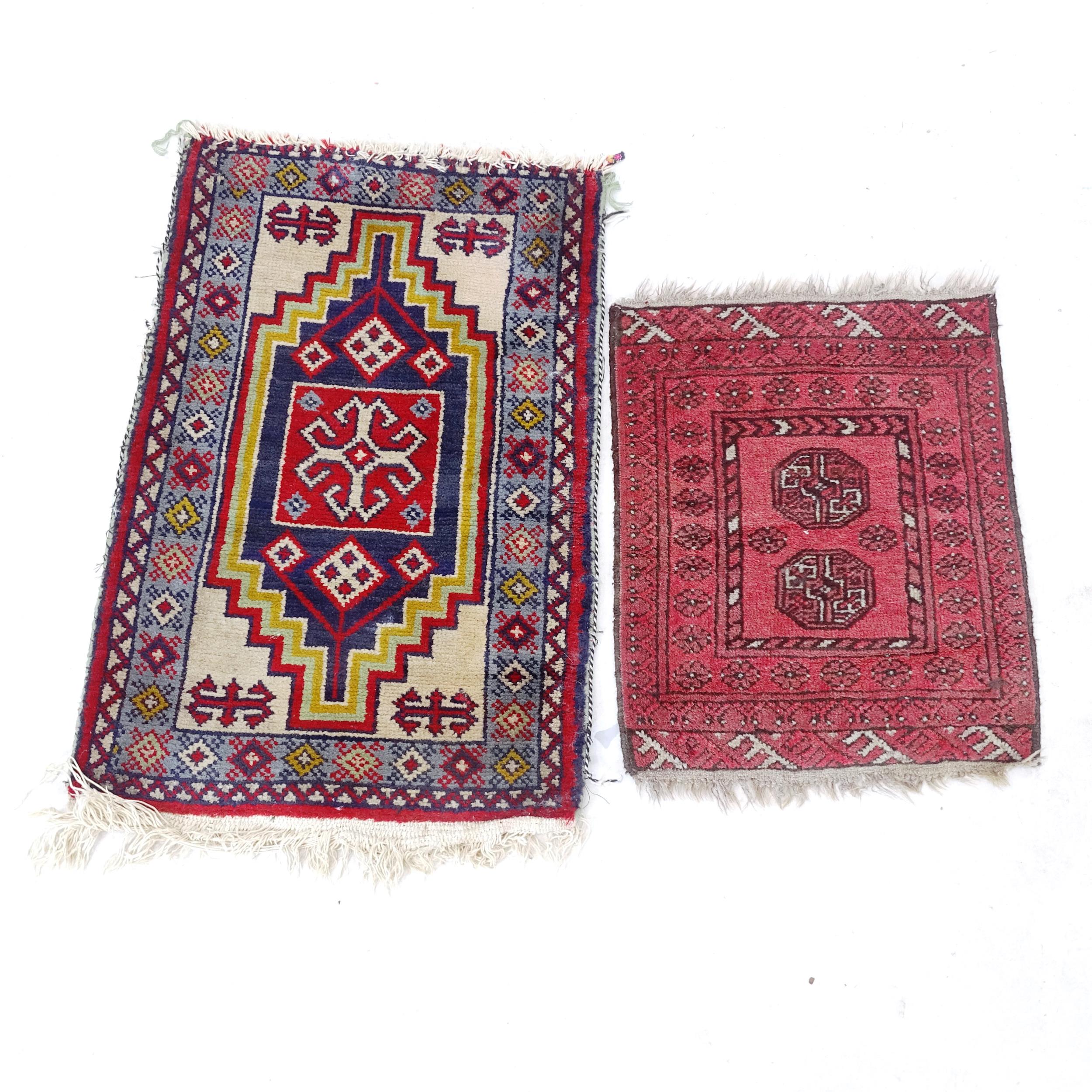 2 small Afghan mats