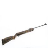 A Gamo Hunter Realtree .22 calibre air rifle, in softshell gun slip