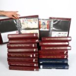 A quantity of Royal Mail and Post Office First Day Covers, and postage stamp albums ranging pre-1991