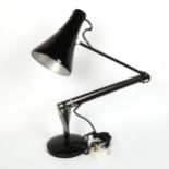 HERBERT TERRY - a Vintage black anglepoise desk lamp