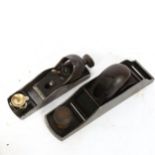 Stanley no. 130 woodworking plane, and Stanley no. 60.5 plane (2)