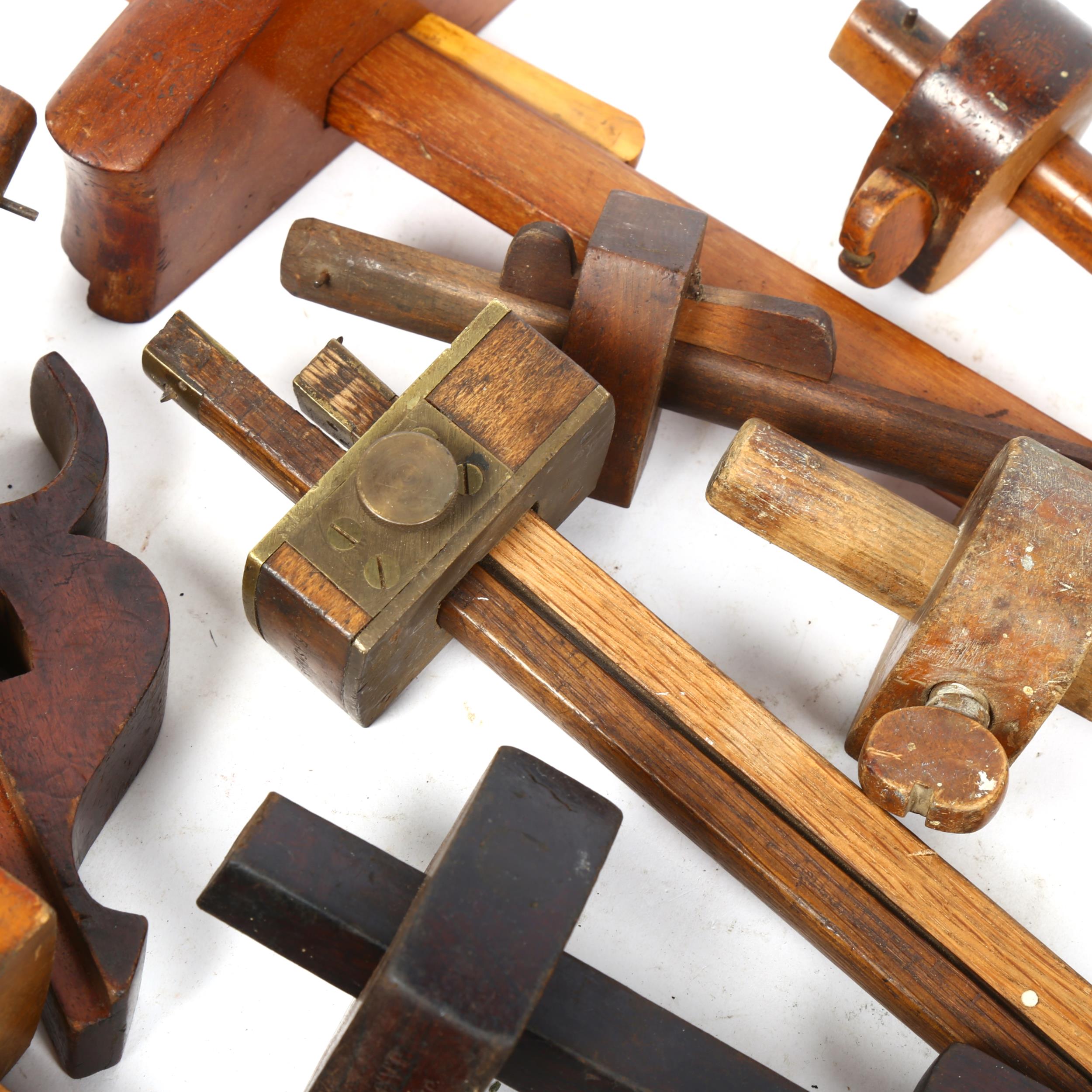 A group of Antique woodworking mortice gauges, including James Howarth - Image 2 of 2