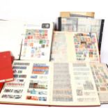 A quantity of world postage stamp albums (boxful)