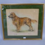 Marjorie Cox (1915 - 2003), pastel, "topper", signed and dated lower left 1968, framed, 58cm x