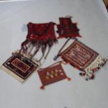 A group of Afghan bags, including a salt bag, Afshari etc (5)