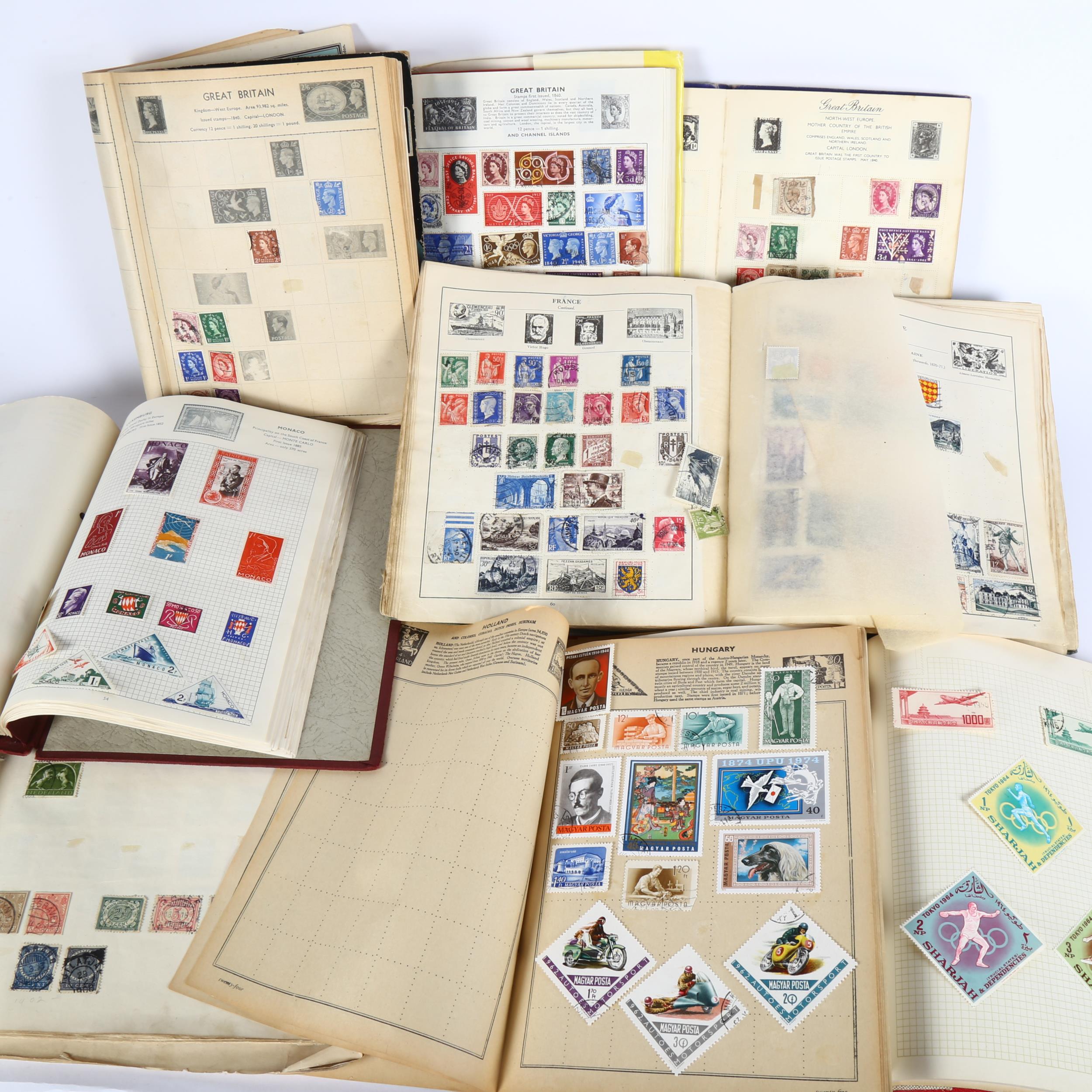 Various Vintage postage stamps and albums - Bild 2 aus 2