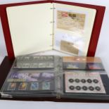 2 albums of postage stamps, including Royal Mail Mint and The Great Britain Collection (2)