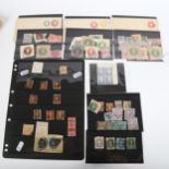 Vintage British Empire postage stamps