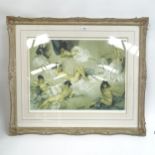 Sir William Russell Flint, limited edition coloured print, "Variations II", with artist's proof