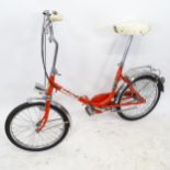 A Coventry Eagle folding bicycle