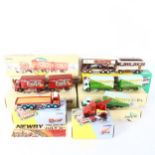 A collection of boxed Corgi Classics and Corgi circus vehicles, includes Chipperfield's Circus and