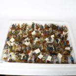 A large quantity of Men At War figurines, Del Prado Collection, 14 magazines from the collection are