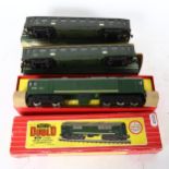 A Hornby Dublo 2233 diesel electric locomotive, boxed and including Shell lubricating oil bottle,