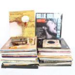 Various vinyl LPs and records, including Frank Sinatra, Barbara Streisand etc (2 boxes)