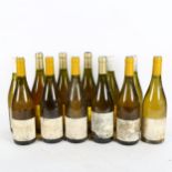 12 bottles of white wine, 5 x Les Fontanelles 2003 Viognier, 4 x 2001 Chardonnay - De Pennautier,