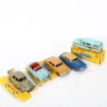 A quantity of boxed and loose Dinky toys, including Hillman Minx saloon, Packard convertible is