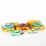 A group of 5 boxed Dinky toys, including Porsche 356A Coupe