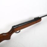 BSA Super Sport .22 calibre air rifle, break-barrel action, serial no. SO3563, overall length 105cm