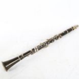 A Chinese Hsinghai 4-section clarinet, cased