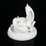 A Royal Doulton Images 'The Gift Of Life' horse sculpture, HN3524, height 24cm No chips cracks or