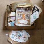 Postage stamps, Vintage games, photographs etc