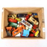 A large quantity of Matchbox Dinky and Corgi diecast vehicles