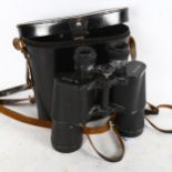 A pair of USSR 7x50 binoculars, serial no. N7230423, cased