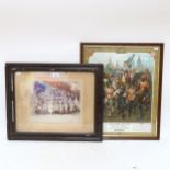 An early 20th century Indian Regiment photograph, William Graves chromolithograph, and First World