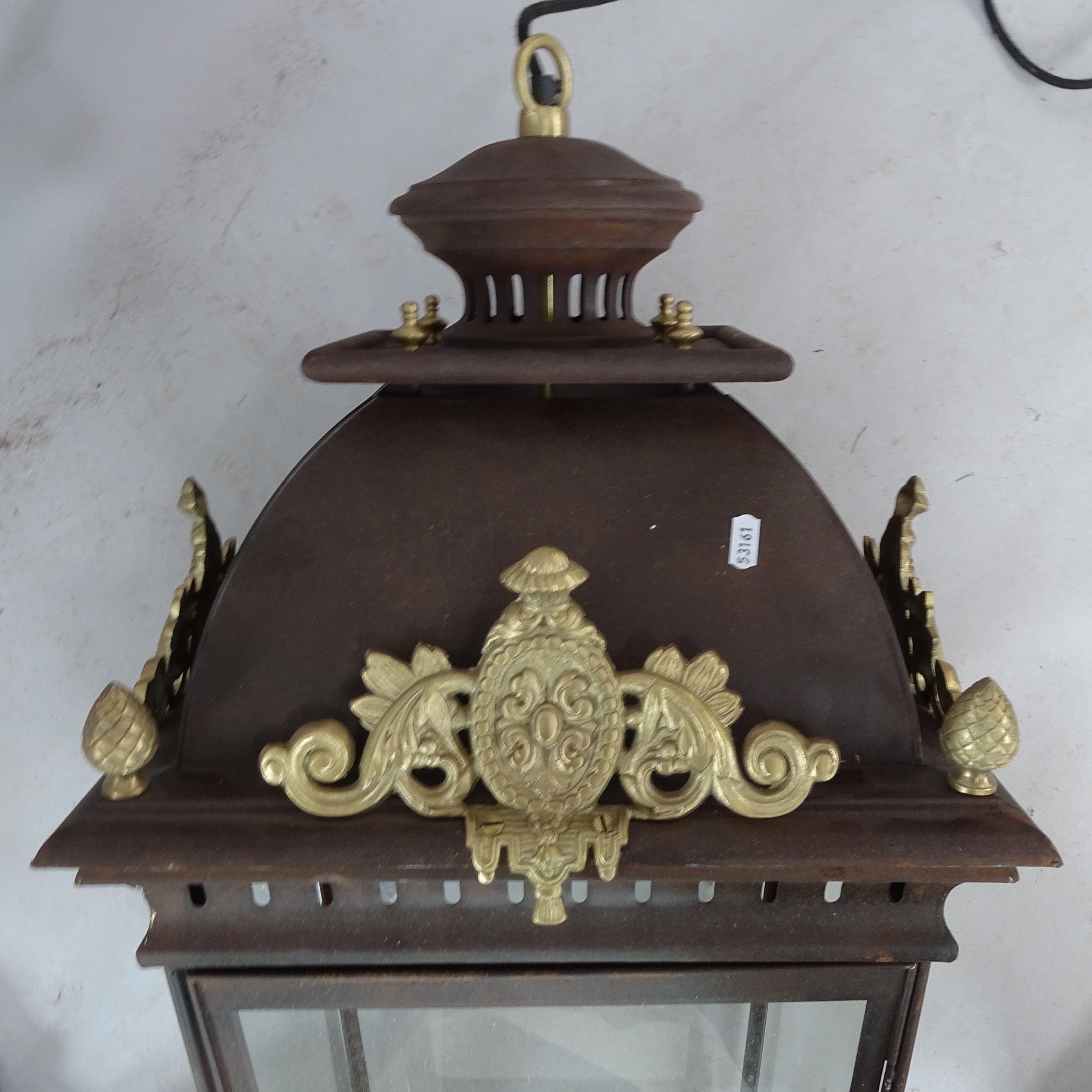 A Parisian casino lantern, by Pure White Lines, W44cm, H100cm - Image 2 of 2