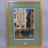 Donald Hamilton Fraser, lithograph, Venice canal, signed in pencil, no. 136/175, image 46cm x