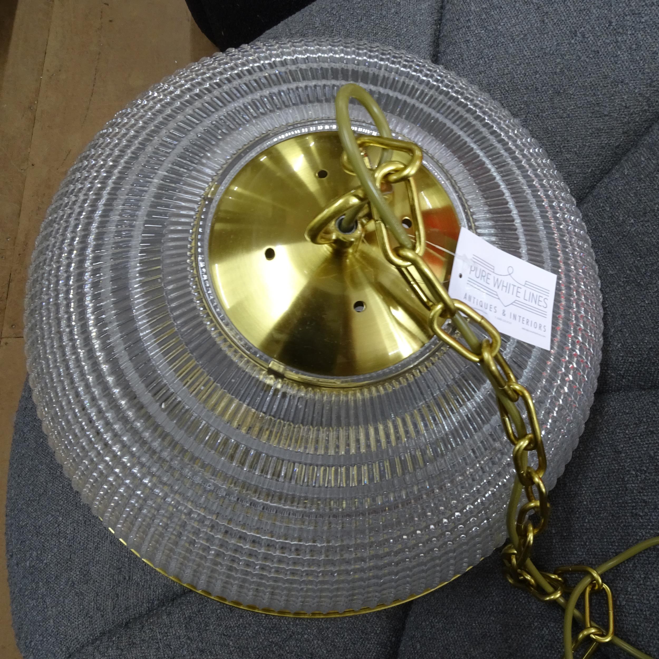 A Parisian globe ceiling light, by Pure White Lines, D50cm - Image 2 of 2