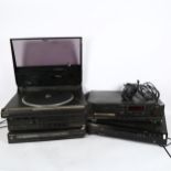 Technics stereo cassette deck RS-B605, Technics Core synthesiser stereo tuner ST-G50L, Technics