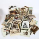 A box of Vintage postcards