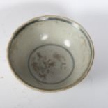 An Antique Chinese blue and white dish, height 5cm