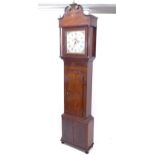 SAM BUTTERWORTH, ROCHDALE - a 19th century 30-hour longcase clock, mahogany-cased with weight and