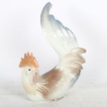 Lladro cockerel, 22cm