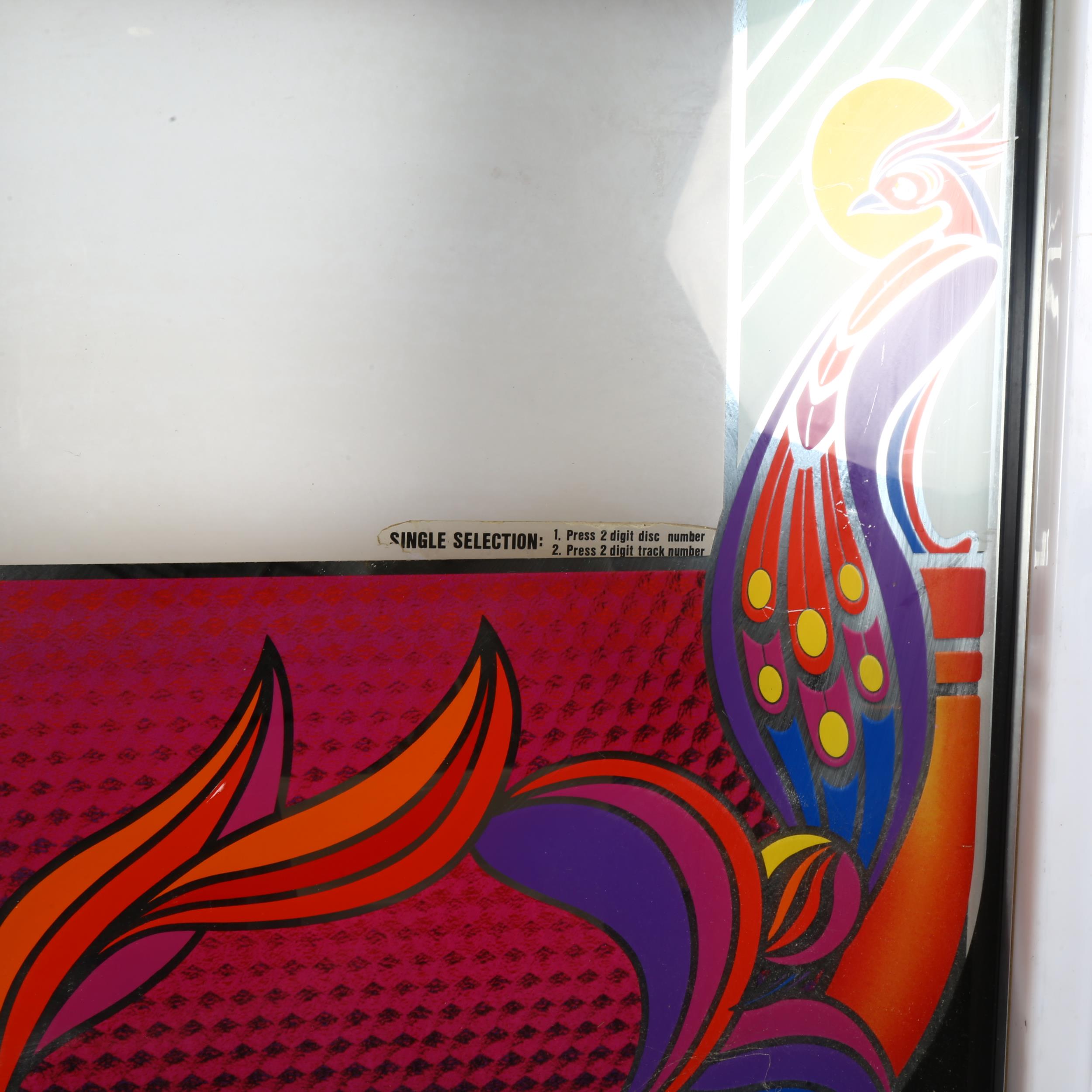 A Firestorm jukebox front cover, 87cm x 60cm No damage, only some minor discolouring - Bild 2 aus 2