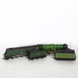 Tri-ang R356 no. 34051 locomotive and tender, and another