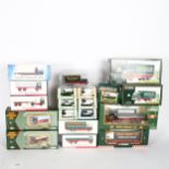 A quantity of Corgi and Oxford Commercials, Eddie Stobart Ltd diecast vehicles, all boxed, including