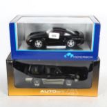 Exoto Motorbox black Porsche 959 1:18 scale model, and an Autoart four-wheel drive