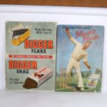 4 early 20th century cardboard pictorial cigarette advertising signs, including Ringer's A1 Light,