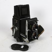 MAMIYA - a Vintage C330 Professional F TLR medium format camera, serial no. 0134326, with Mamiya-