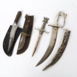 Various hunting knives (4)
