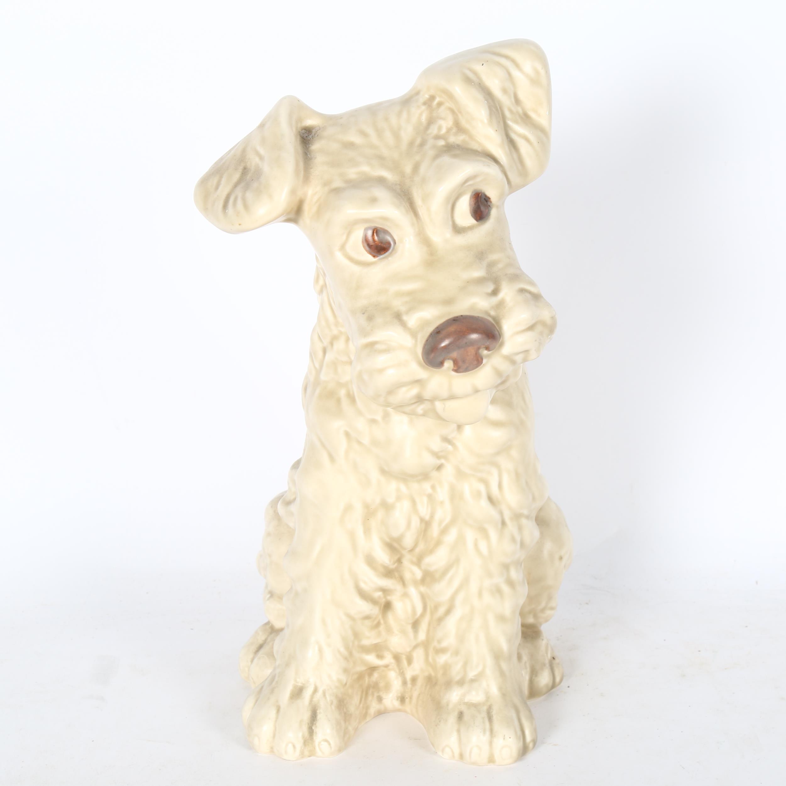 Sylvac beige Terrier, 1580, 28cm