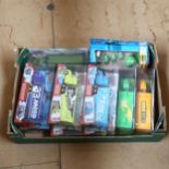 A quantity of Disney Pixar Cars The Movie, boxed lorries and other vehicles, including Dinoco The