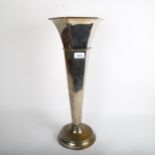 A large electroplate vase, circa 1900, height 53cm