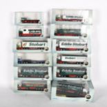 A quantity of Oxford Haulage scale 1/76 diecast models in perspex cases, including limited edition