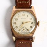 HELVETIA - a lady's 9ct gold cased wristwatch