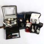 A quantity of modern quartz wristwatches (boxful)