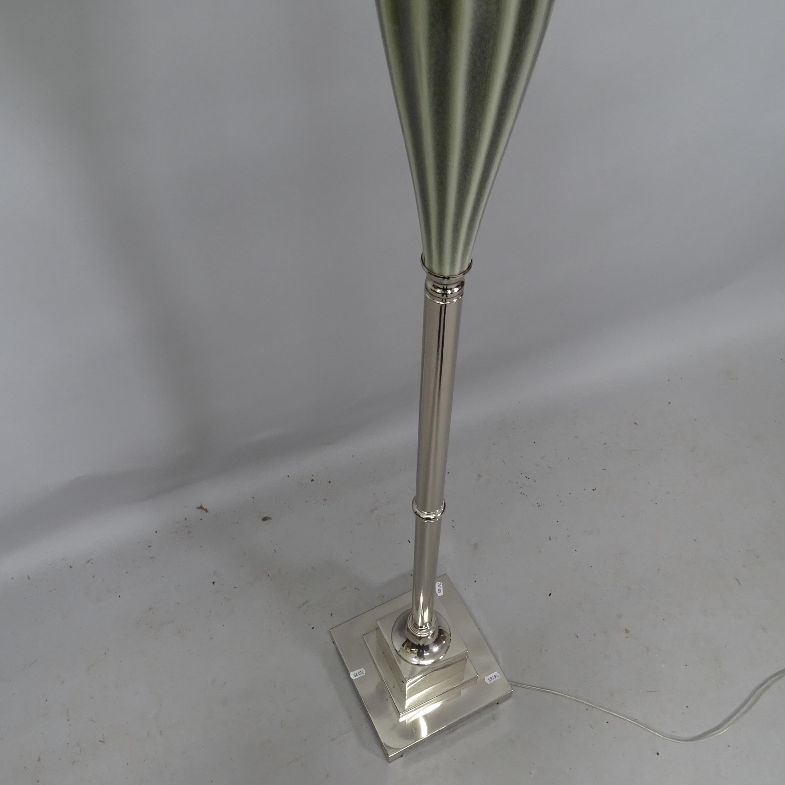 A modern Art Deco style standard lamp, height overall 173cm - Image 2 of 2